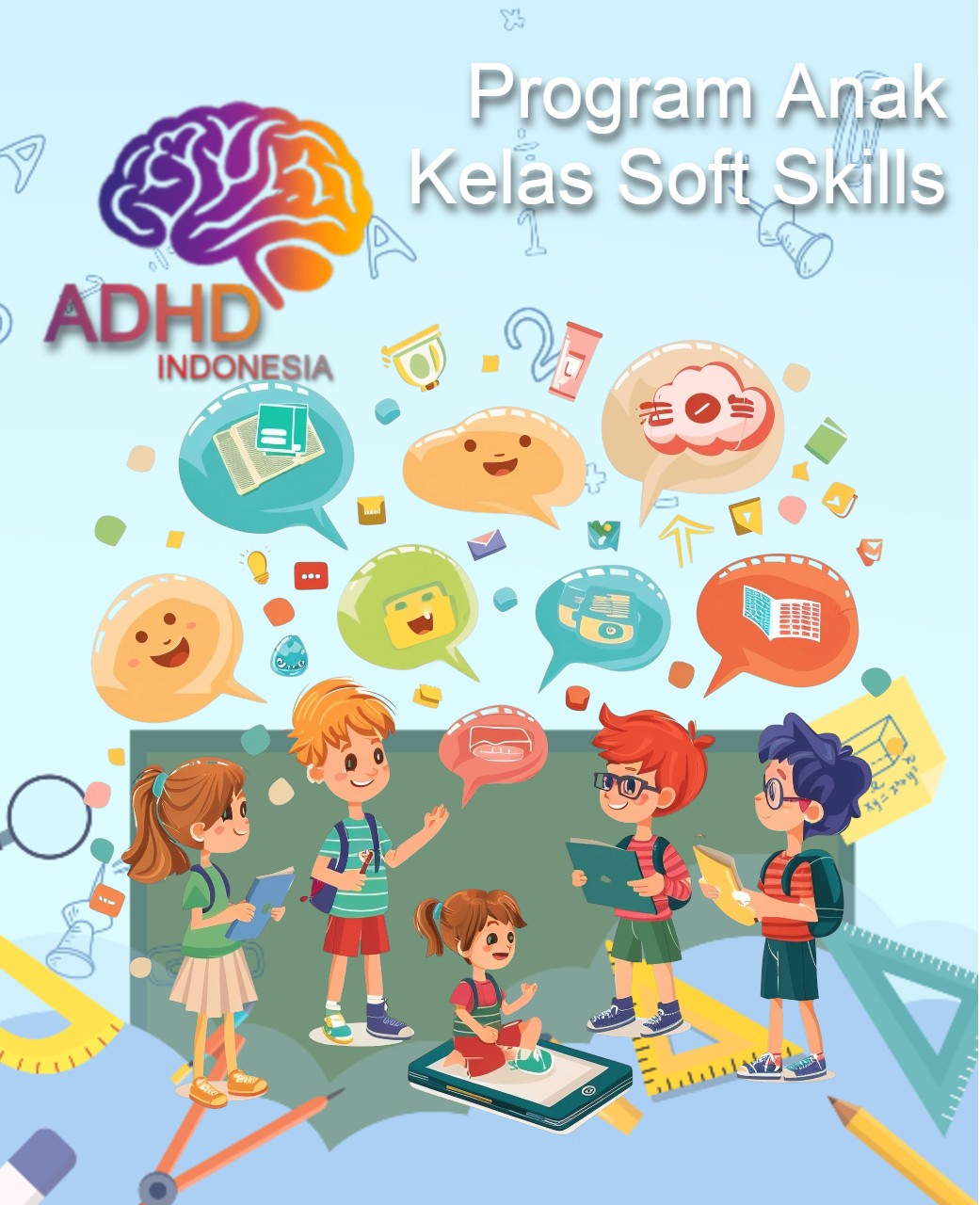 Program ADHD Indonesia Kabupaten Wonogiri Kelas Soft Skills Anak ADHD