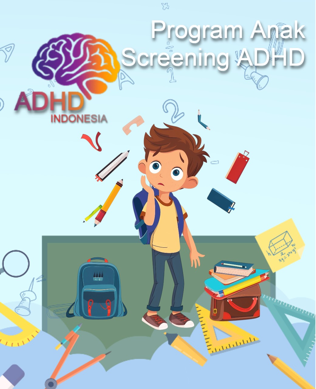 Program ADHD Indonesia Kabupaten Wonogiri Screening ADHD Non-Diagnostik